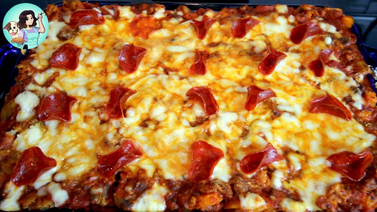 Запеканка из пиццы и пасты 🍕🍝 WW | (Weight Watchers) | Рецепт, подходящий для детей!💚💙💜
