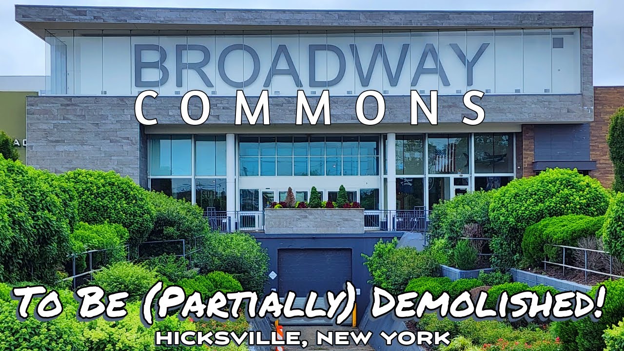 Broadway Commons Mall: Soon To Be Partially Demolished & De-malled! Let's Take a Look!