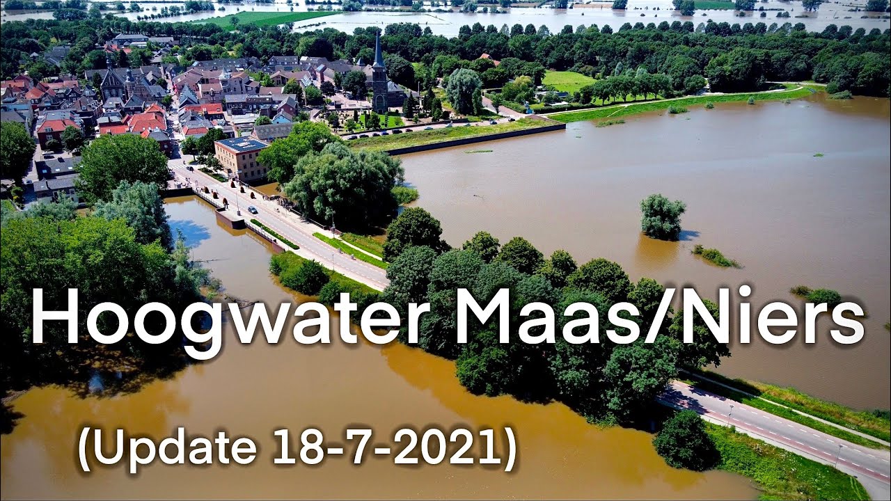 Hoogwater Maas/Niers (update) Gennep en Ottersum