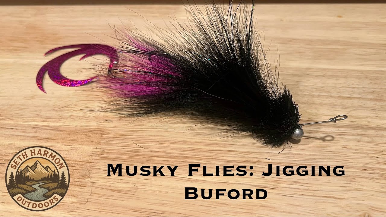 Tying Musky Flies | The Jigging Buford | Fly Tying for Musky