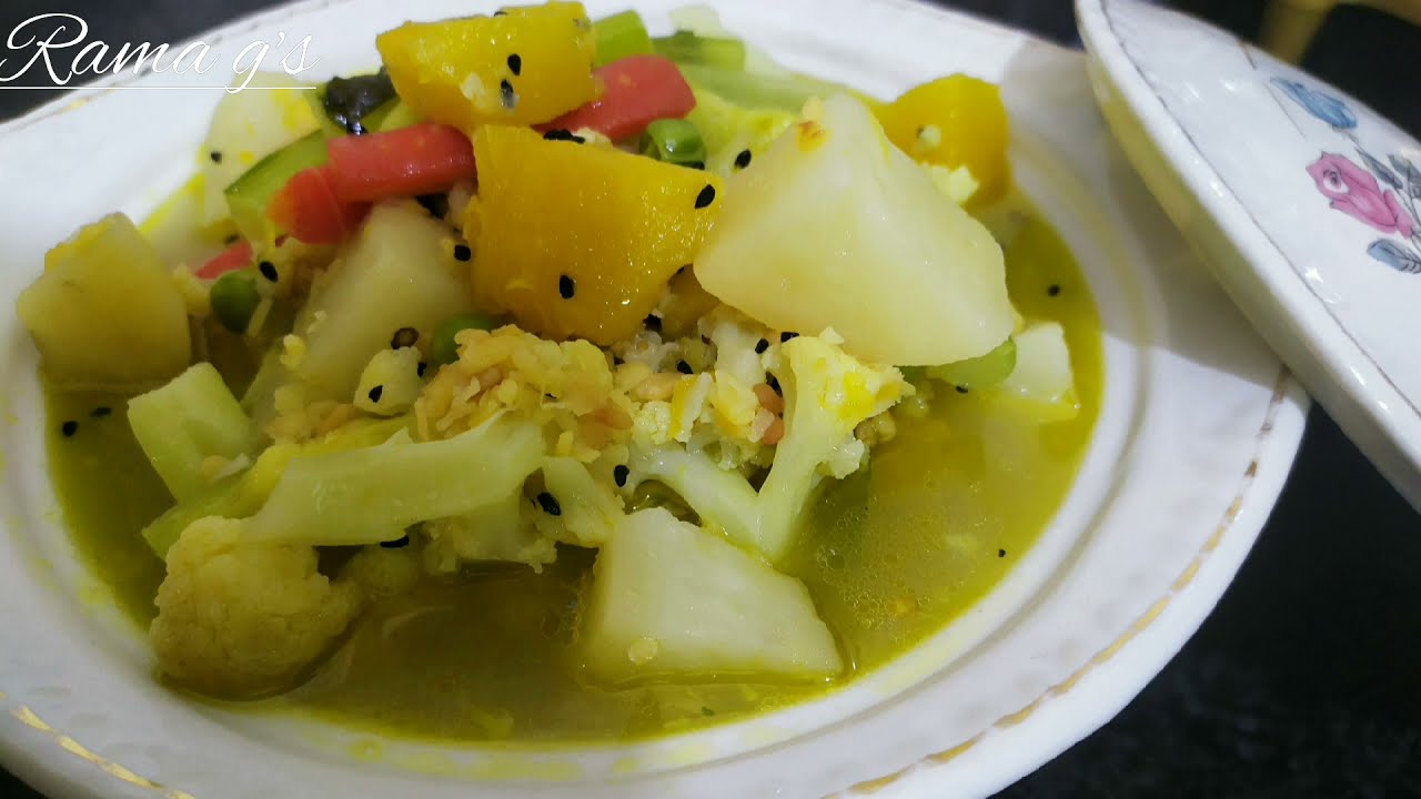 Saada Tarkari|How my grandma used to cook our favourite winter special tarkari|Rama g's Kitchen