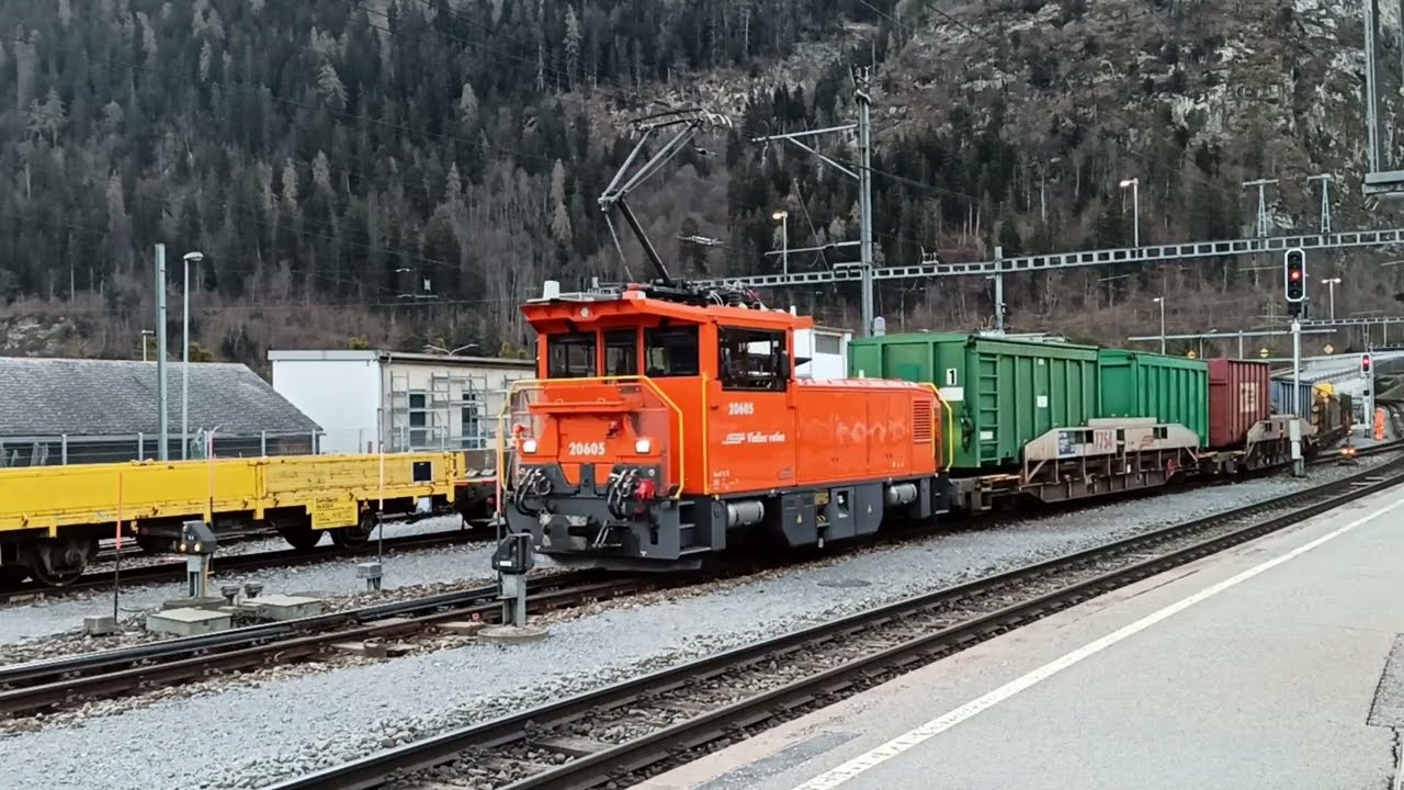 Rhätische Bahn Betriebsalltag 03.März 2025