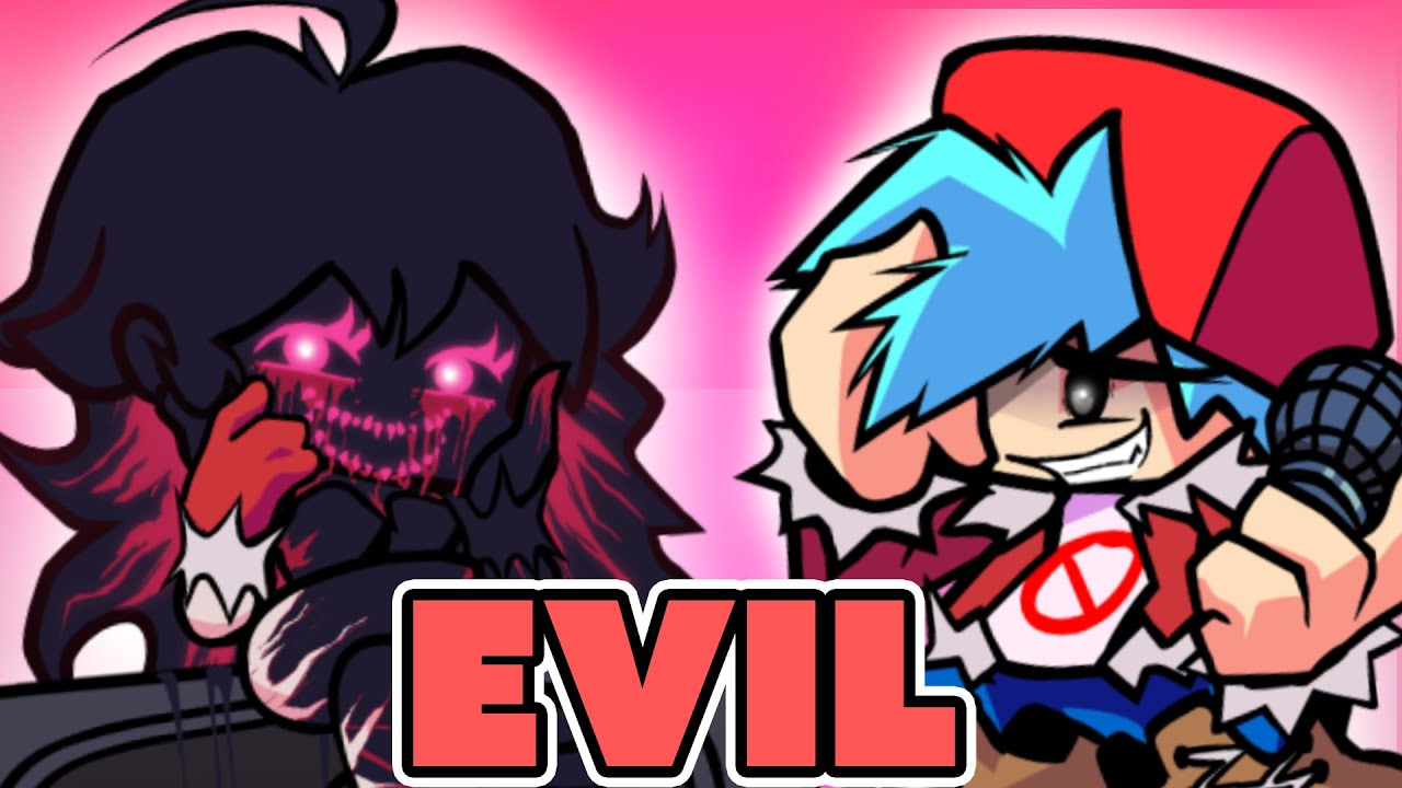FRIDAY NIGHT FUNKIN' mod EVIL Girlfriend vs BF DAY 2!