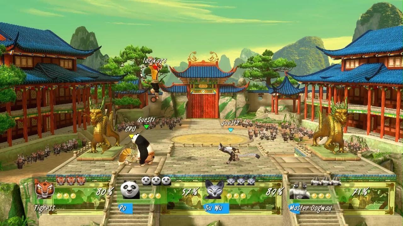 The 4 Kung Fu Panda Legends part 1
