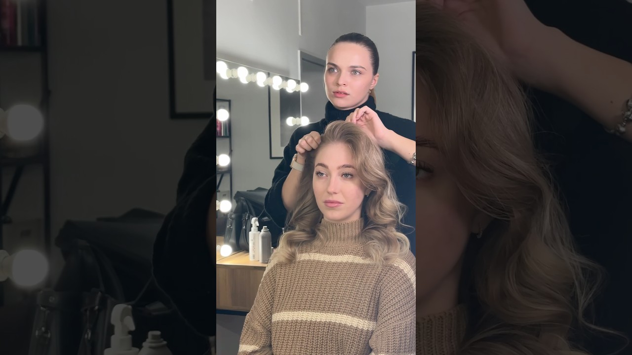 Wow✨Hollywood star styling 💫#hairtok #hairstyle #hollywood #grwm #hollywoodstyle