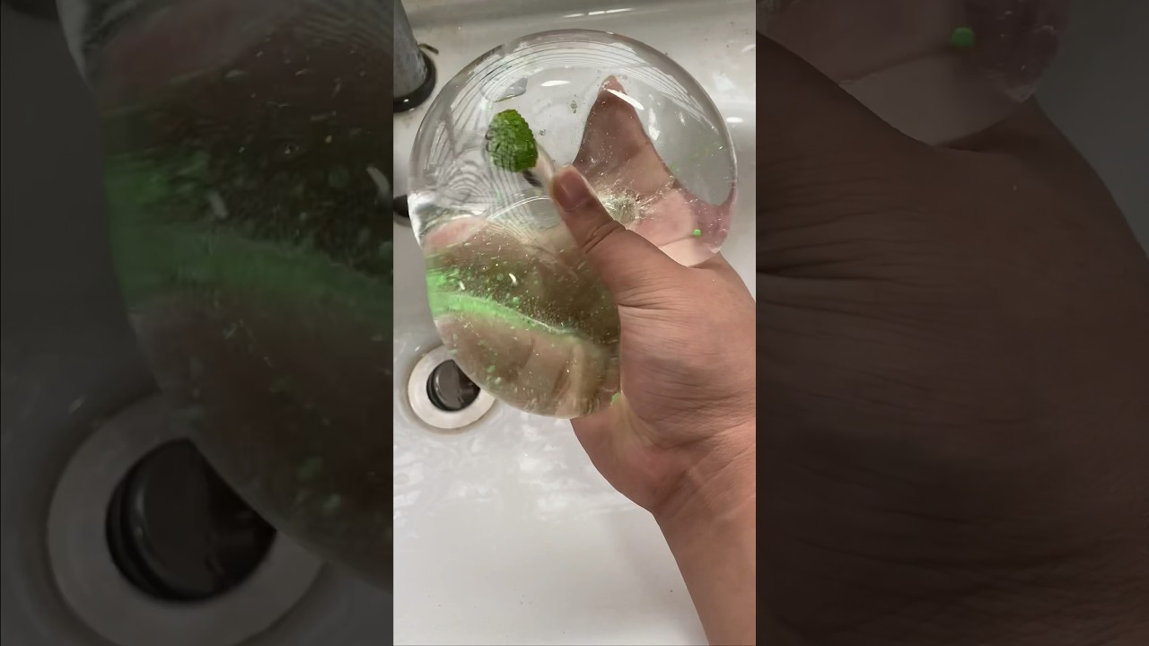 DIY green water drops using Nano Tape! #nanotape #foryou #satisfying #diy