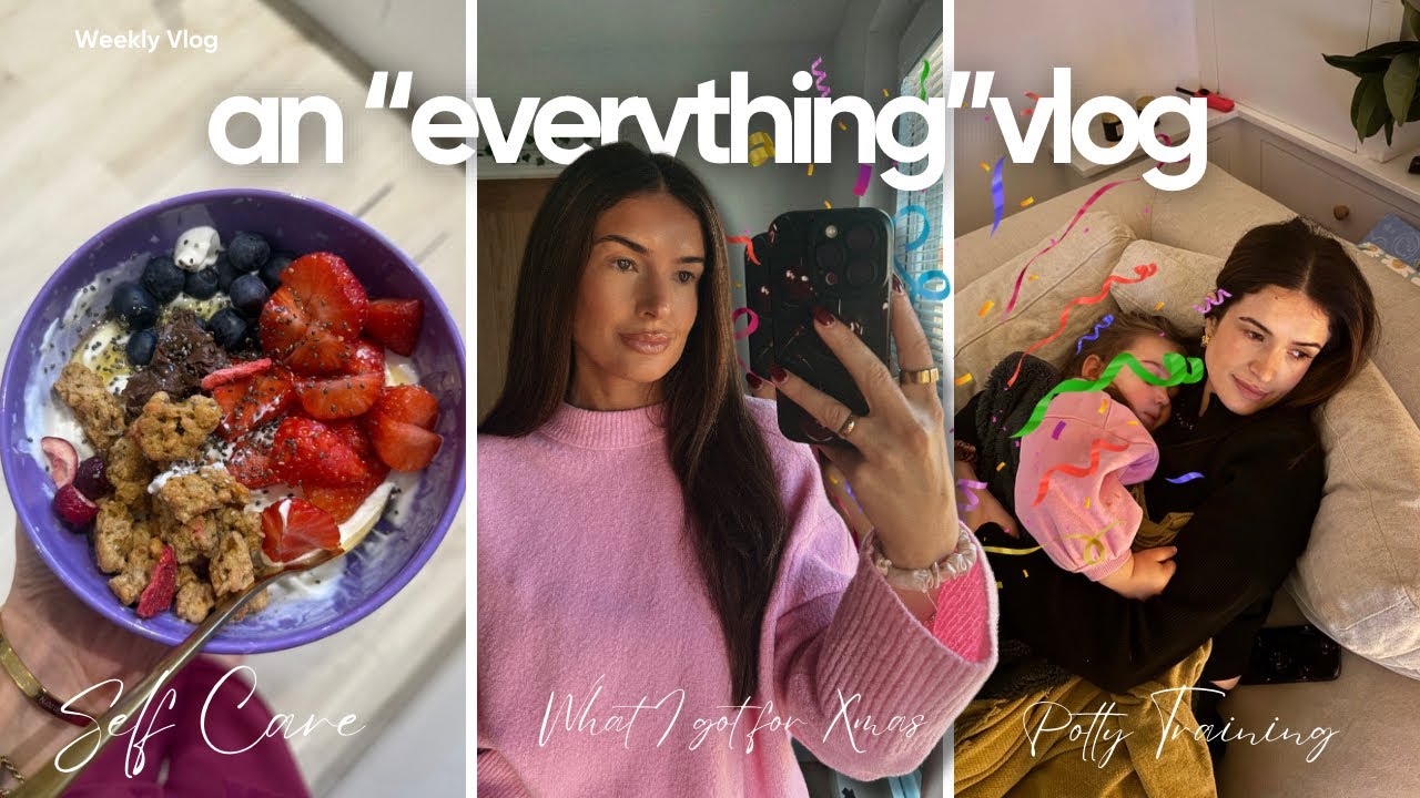 Большой новогодний обзор! Приучение малыша к горшку, что я получила на Рождество и мой видеоблог ...