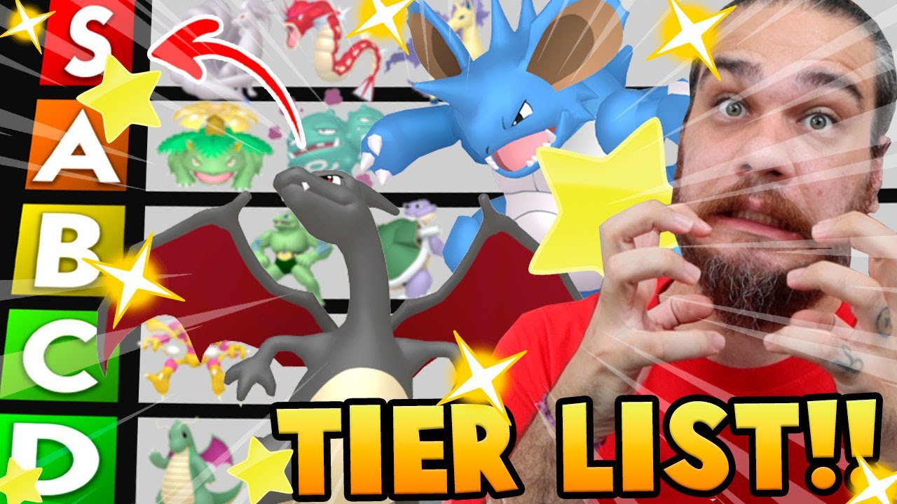 RANQUEANDO TODOS POKÉMON BRILHANTES DE KANTO DO MAIS BONITO AO MAIS SEM GRAÇA !!