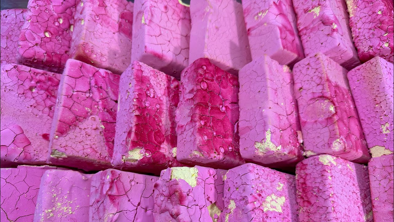 Pink Pasted Yellow Blocks Crush 💛🧡