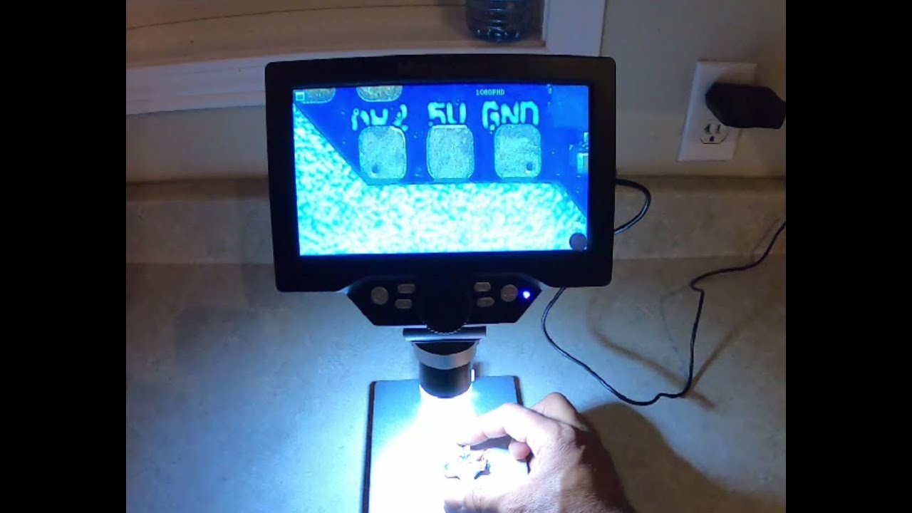 MUSTOOL G1200 7 INCH MICROSCOPE FOR SOLDERING ETC A MUST HAVE TOOL FOR RC