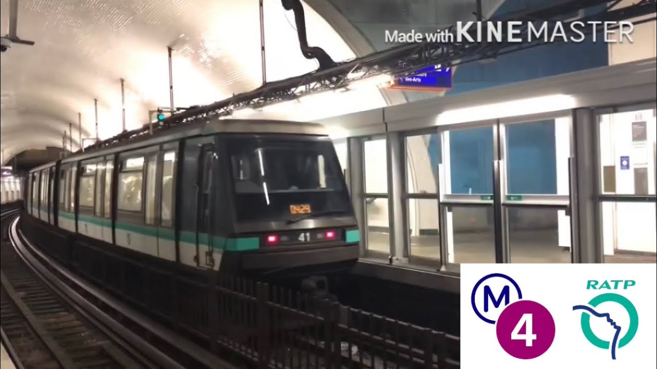 M4 : Les portes palières arrivent à Saint-Michel