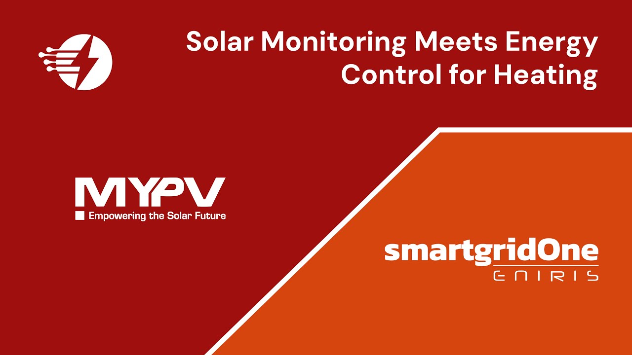 Solar Monitoring Meets Energy Control for Heating: SmartgridOne & my-PV