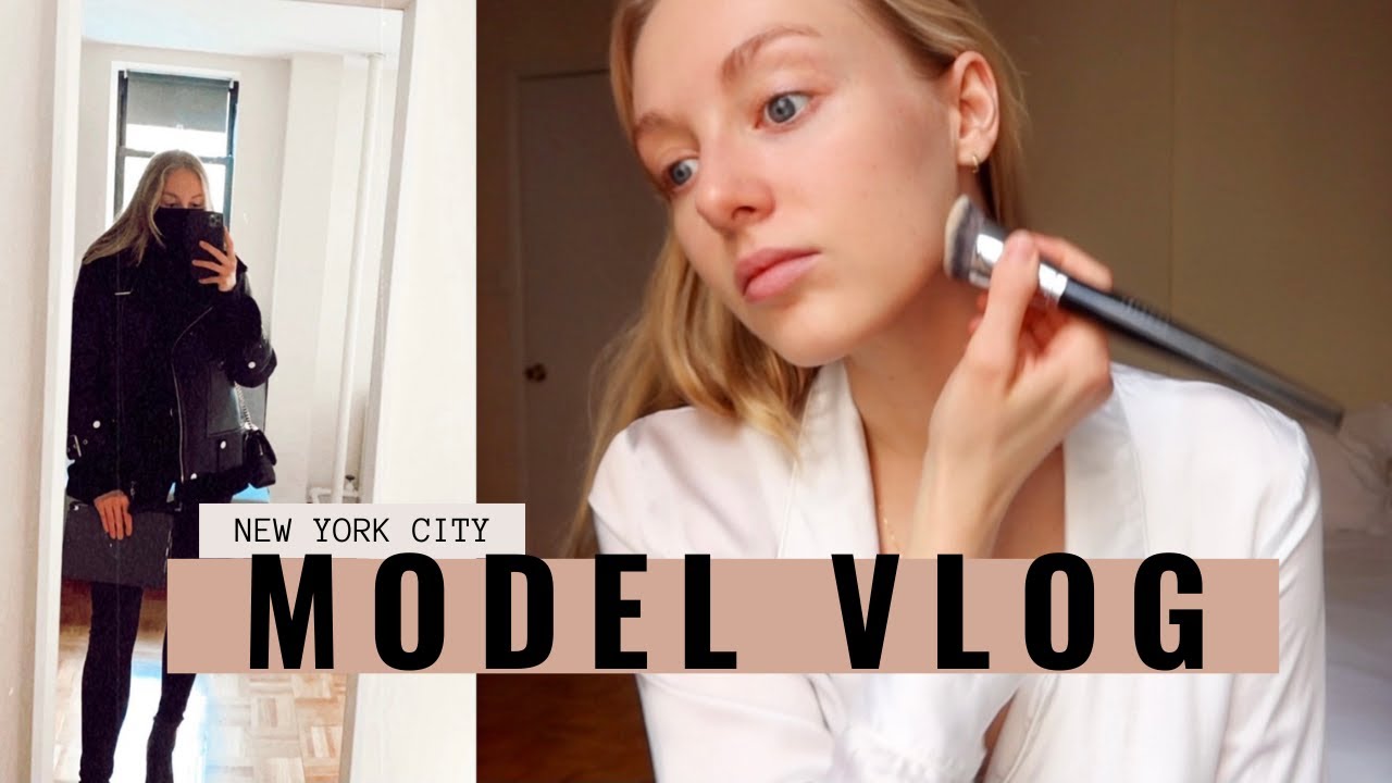 MODEL VLOG in NYC // agency meetings, castings, prepping for new digitals //