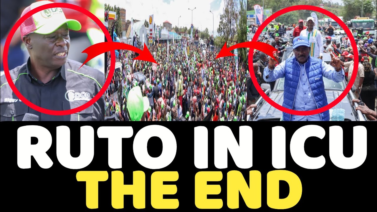 Ruto and Susan Kihika Runs Into Hiding as GACHAGUA STORMED Nakuru - KWISHA!
