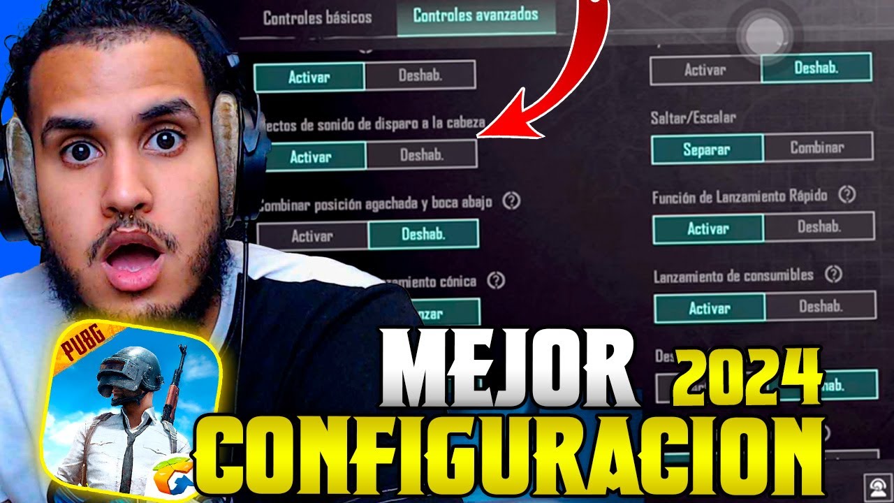 MEJOR CONFIGURACION EN 2024 PARA PUBG MOBILE / ZieleNasty