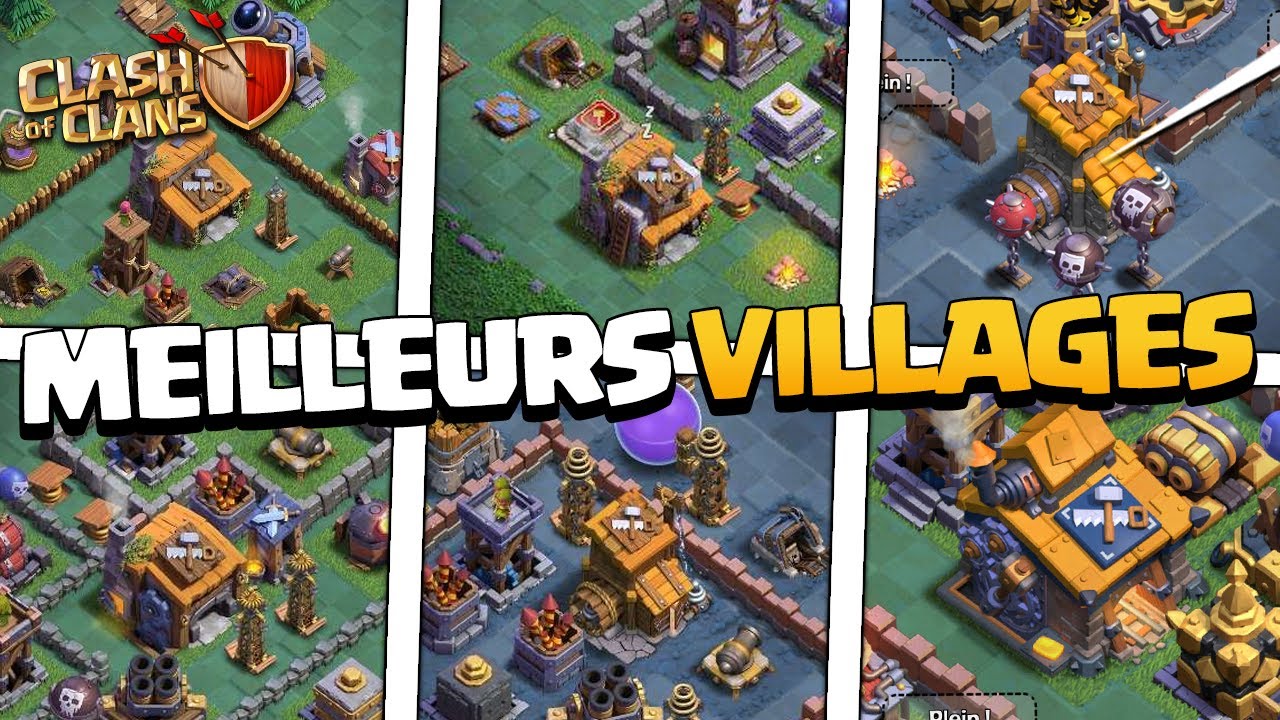 Les MEILLEURS VILLAGES de la MDO 2 &agrave; la MDO 10 sur Clash of Clans !