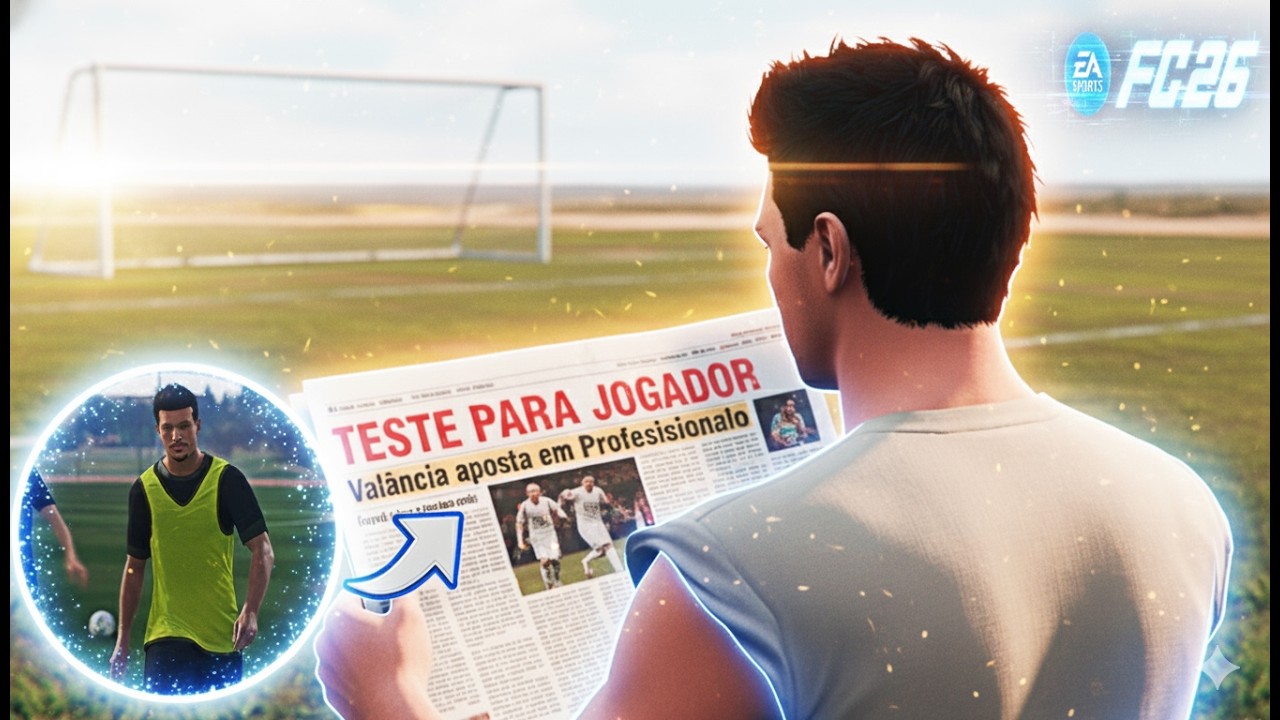 FC 26 Vida de Jogador #1 (O INÍCIO) MINHA MAIOR OPORTUNIDADE
