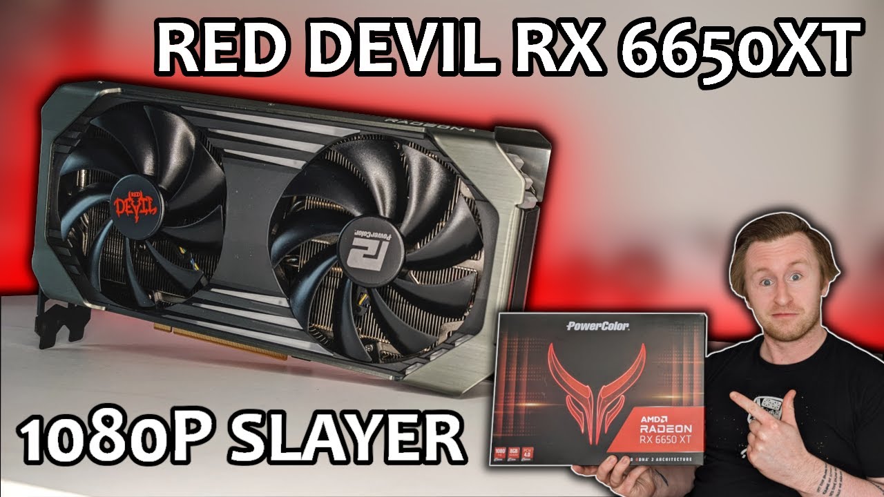 PowerColor Red Devil AMD Radeon RX 6650XT Review - Gaming Benchmarks, Overclocking, Power & More!