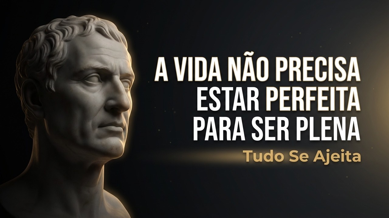A Vida Não Precisa Estar Perfeita Para Ser Plena.