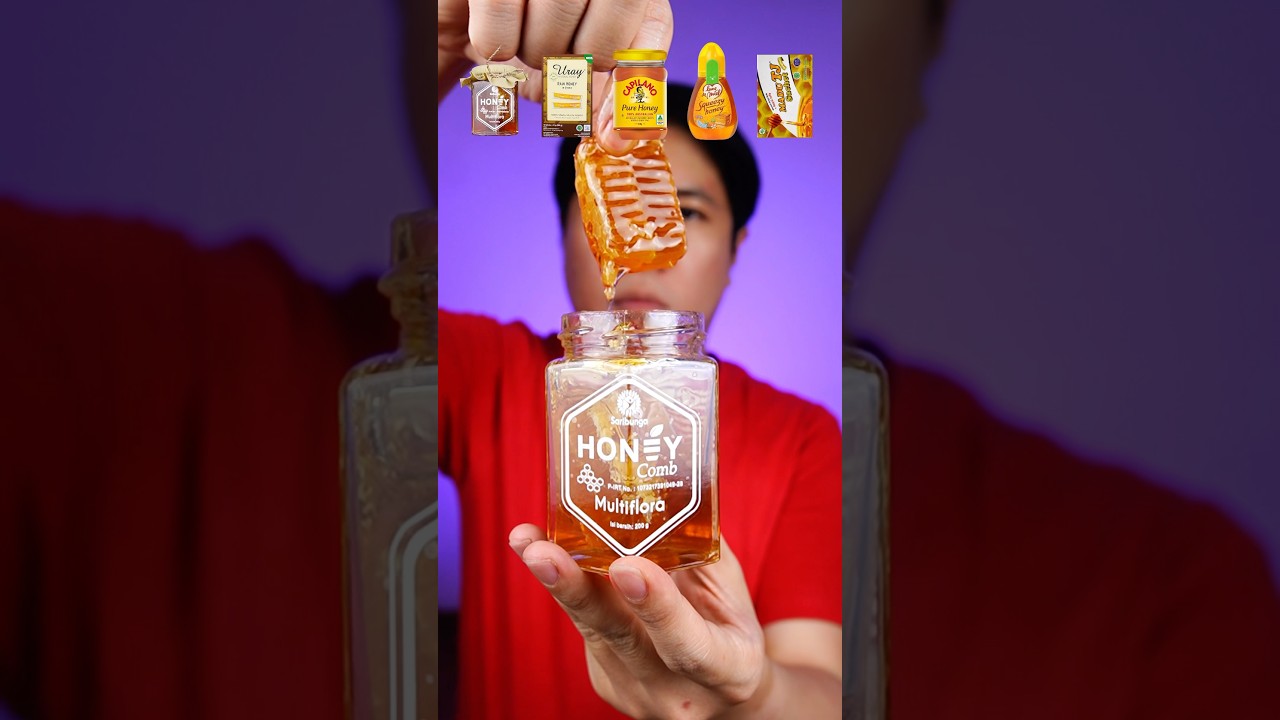 EATING VARIOUS HONEY 🍯 #asmr #mukbang