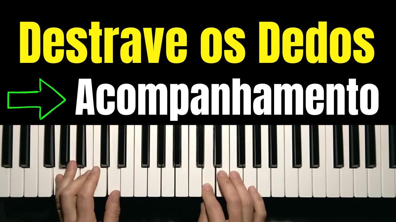 Destrave Seus Dedos no Teclado e Aprenda um Acompanhamento Lindo Nesta Aula