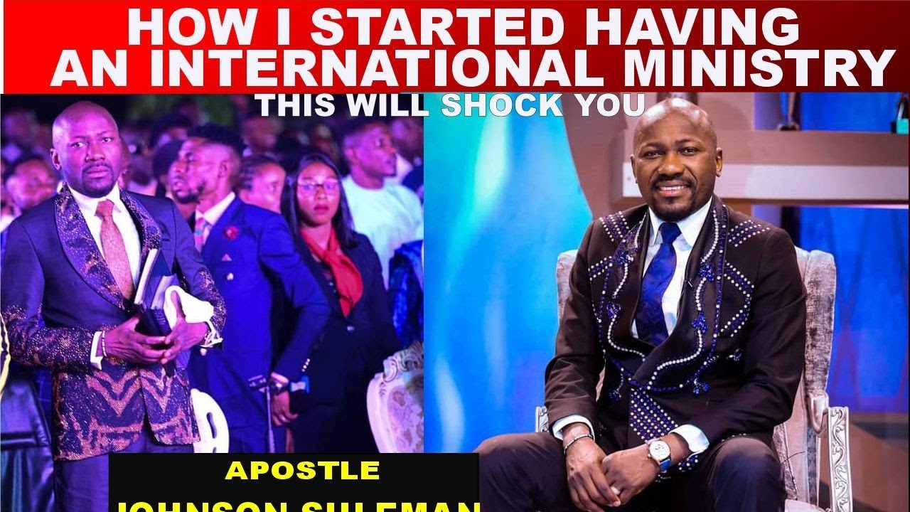 Top Secret‼️How Apostle Johnson Suleman Started his International Ministry