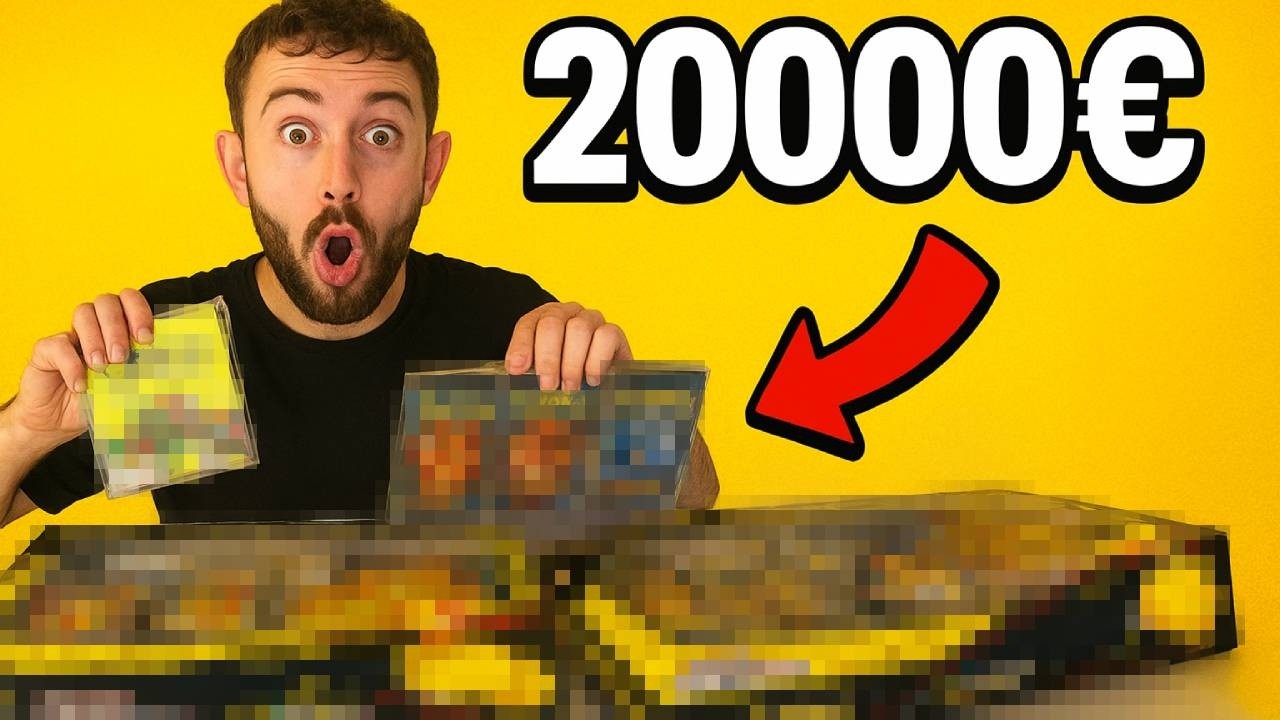 Je vous montre TOUT : ma collection scellée Pokémon à 20 000€ !”