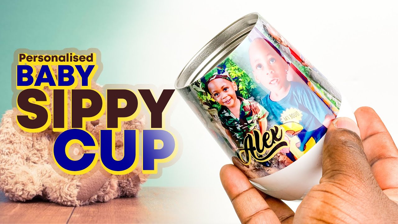 How to personalise a “Baby Sippy Cup” (Sublimation)