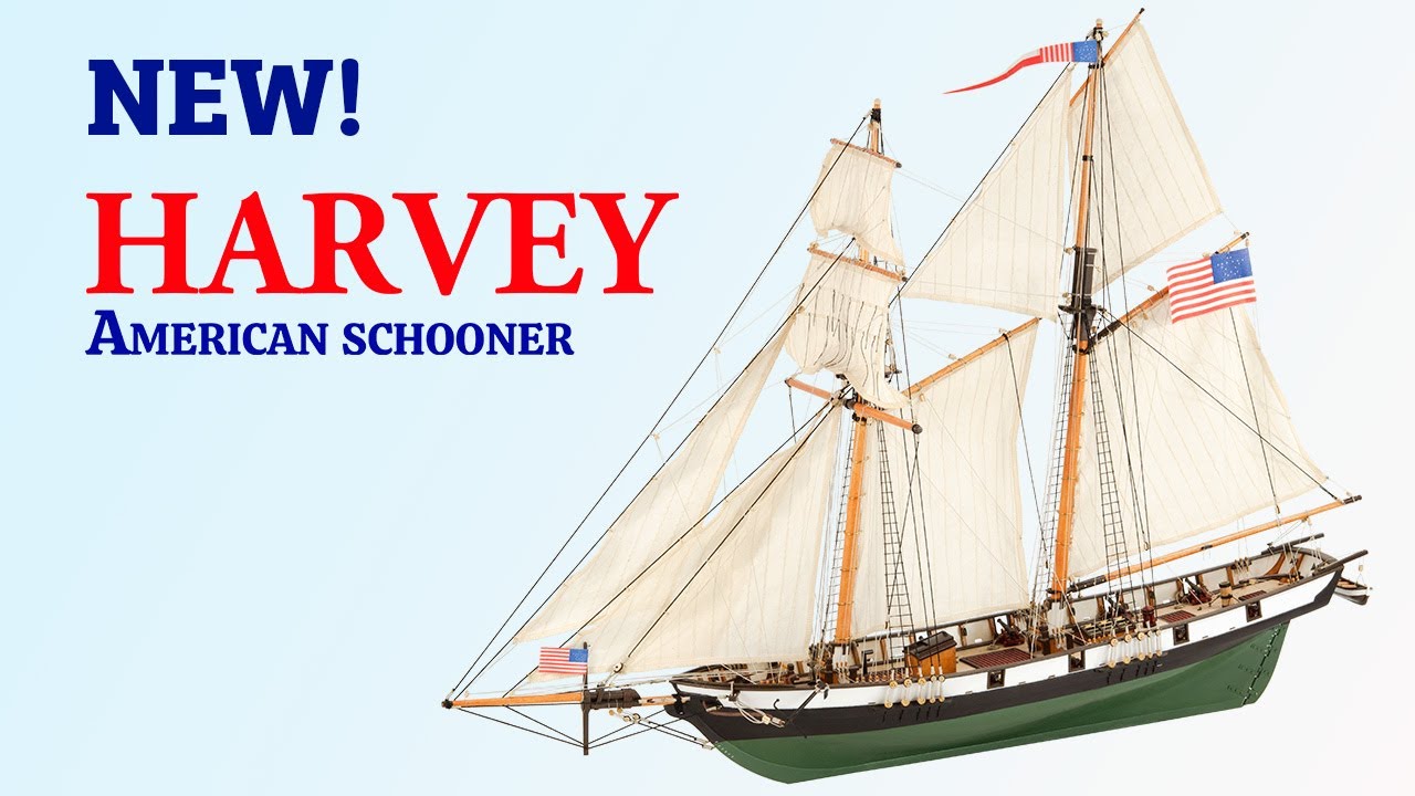 NEW! Harvey American Schooner - Artesanía Latina ref. 22416