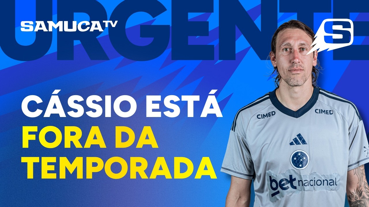 CÁSSIO SOFRE LESÃO MULTILIGAMENTAR GRAVE NO JOELHO E PASSARÁ POR CIRURGIA NO CRUZEIRO