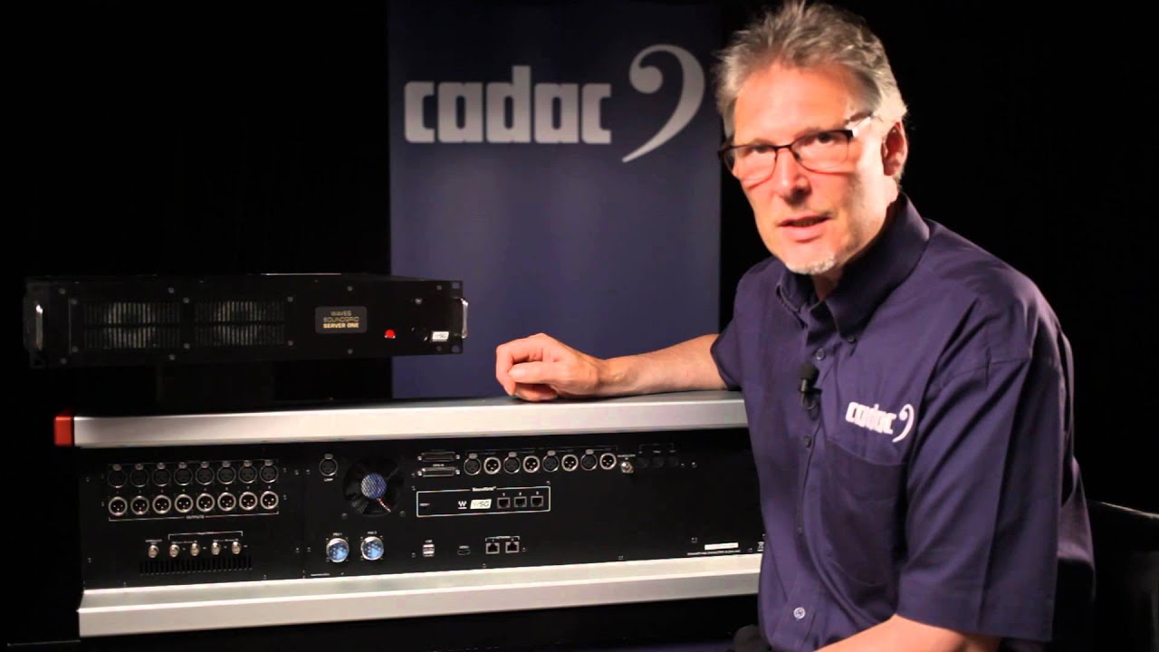 Cadac CDC six: Waves SoundGrid Server
