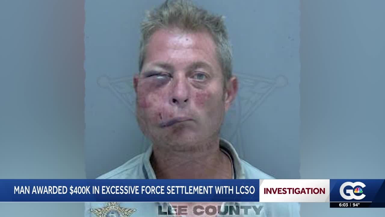 Man beaten during arrest gets $400K in settlement with Lee County Sheriff's Office