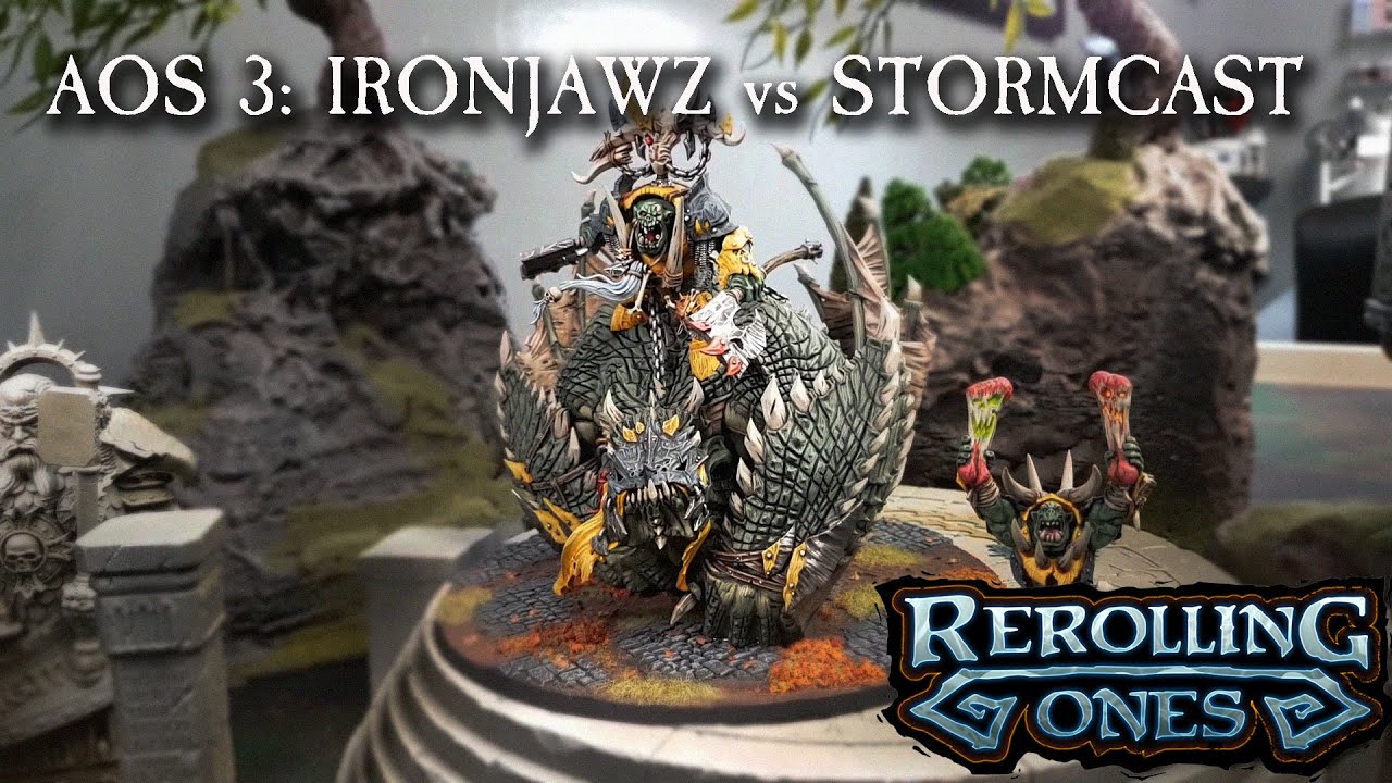Ironjawz vs Stormcast AOS 3.0