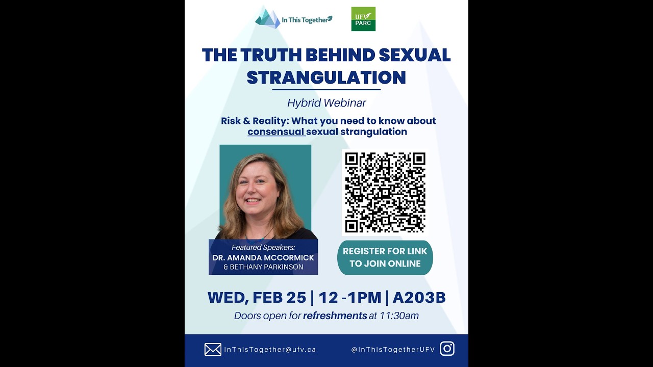 The Truth About Sexual Strangulation with In This Together UFV