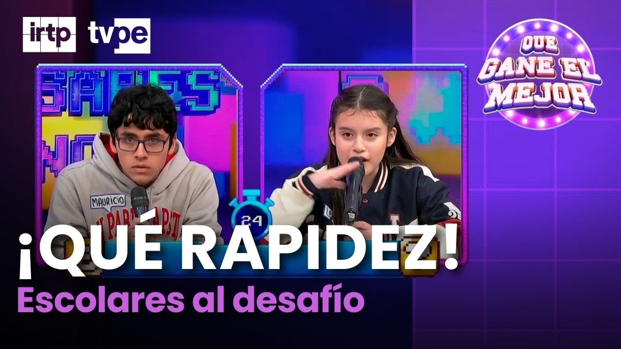 Escolares responden en segundos: ¿la sabes o no? | 