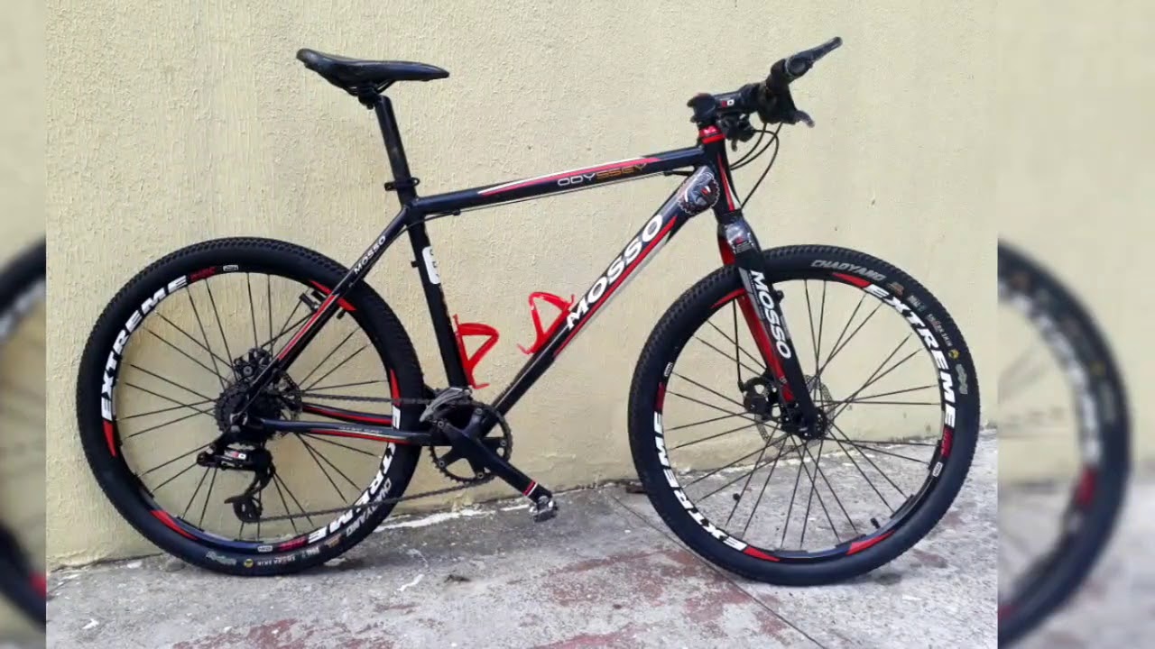 Mtb Mosso Odyssey 26 para gravel bike transformação.