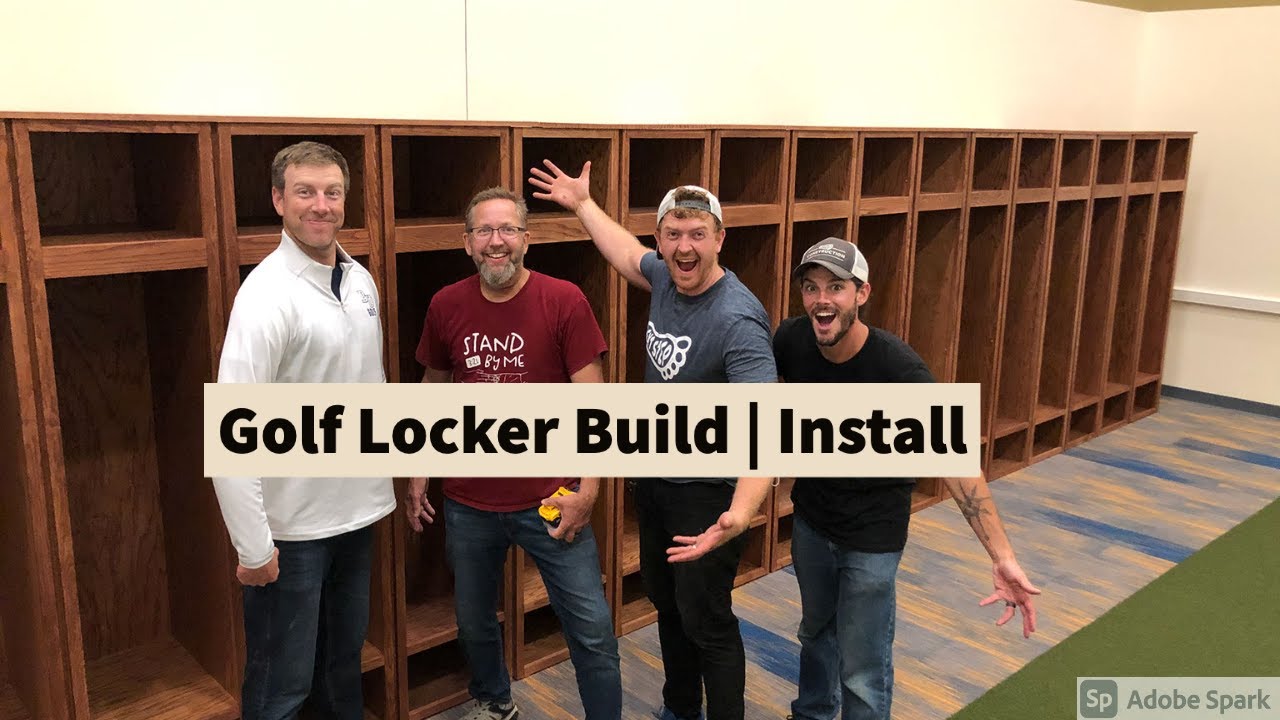 Golf Locker build | install