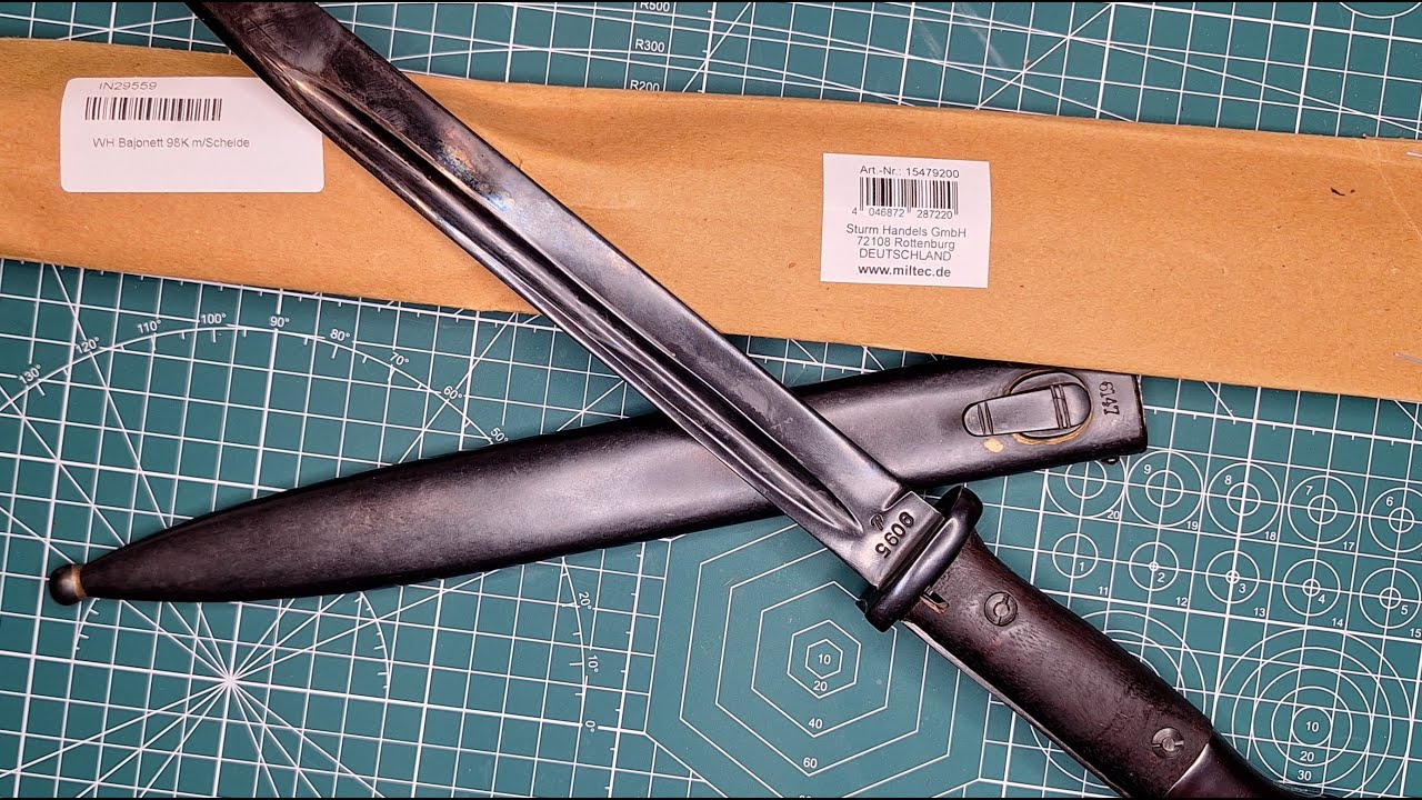 K98k Bajonett der Wehrmacht - Repro von MIL-TEC (Sturm)
