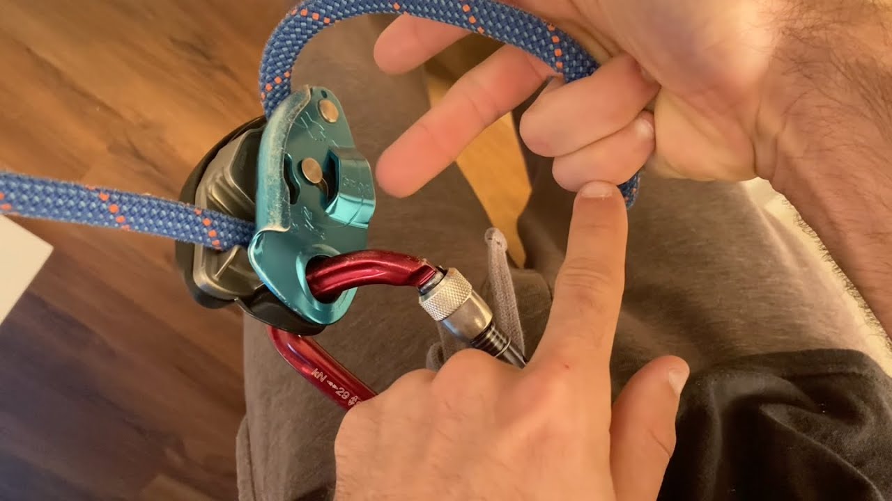 Examples of IMPROPERLY Giving Slack with a GriGri