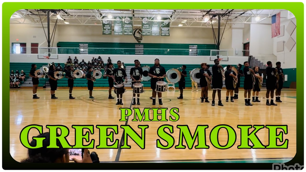 PMHS 24-25 Drumline - Green Smoke💨 | ‘24 BAND SHOWCASE