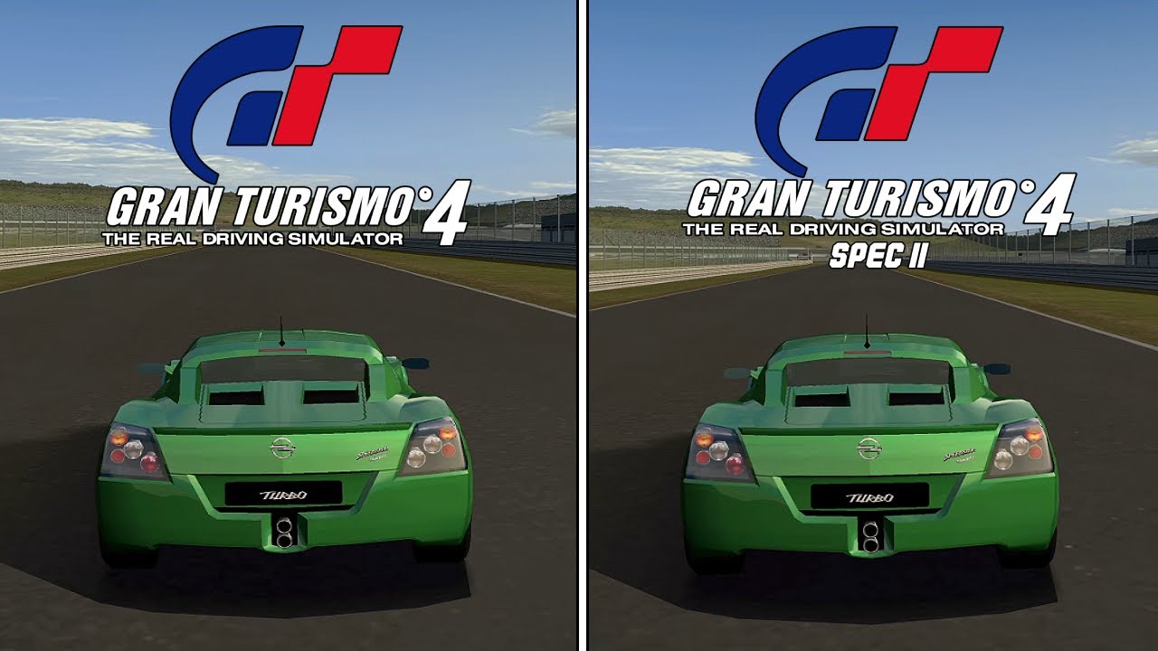 GT4 vs GT4 Spec II | Opel Speedster Turbo | Sound Comparison