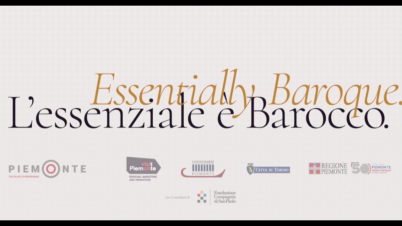 Regione Piemonte - L'essenziale &egrave; Barocco