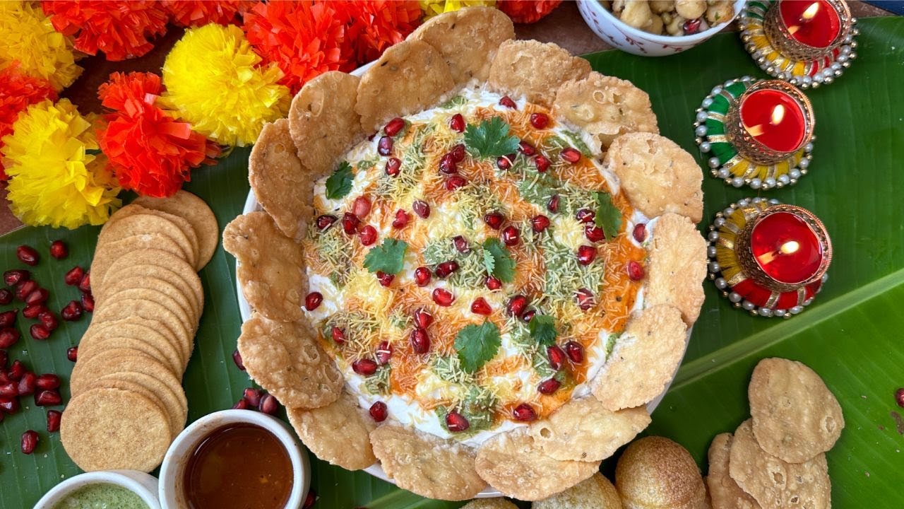 TRENDING Chaat Board Recipe for Diwali Parties | Diwali recipes | Flavours Of Food
