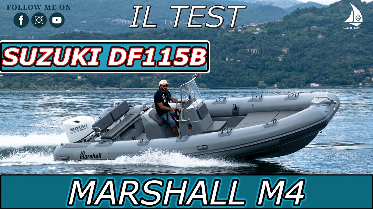 Marshall M4 + Suzuki DF115 - ANTEPRIMA EUROPEA | IL TEST