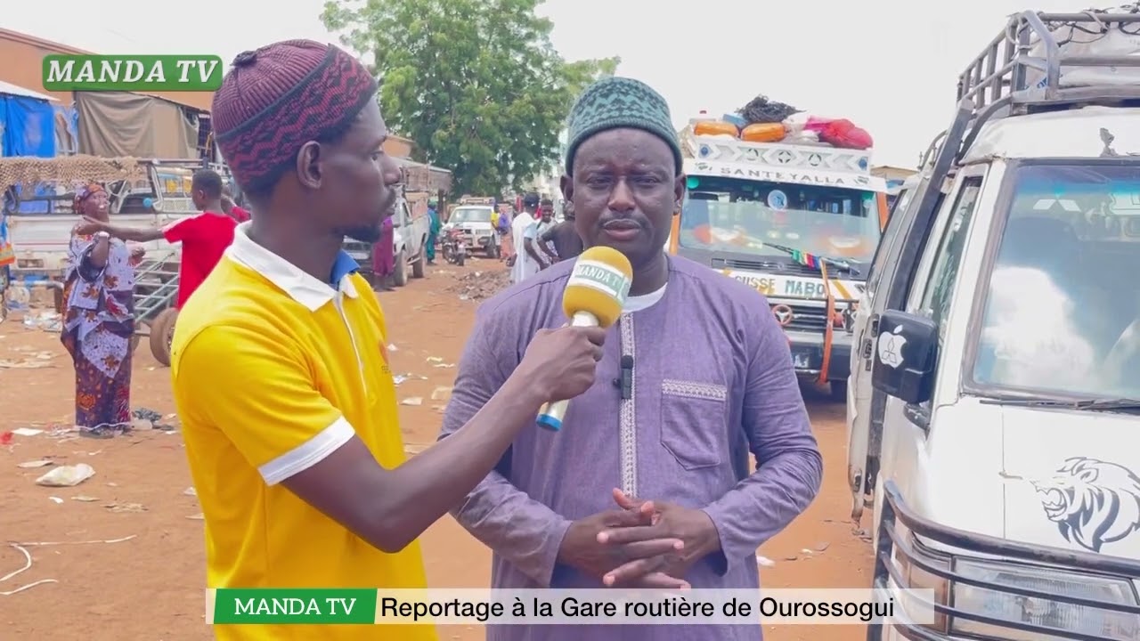 Fuuta Reportage a la Gare Routière de Ourossogui : Tournée Mansa tv 2023 au Fouta