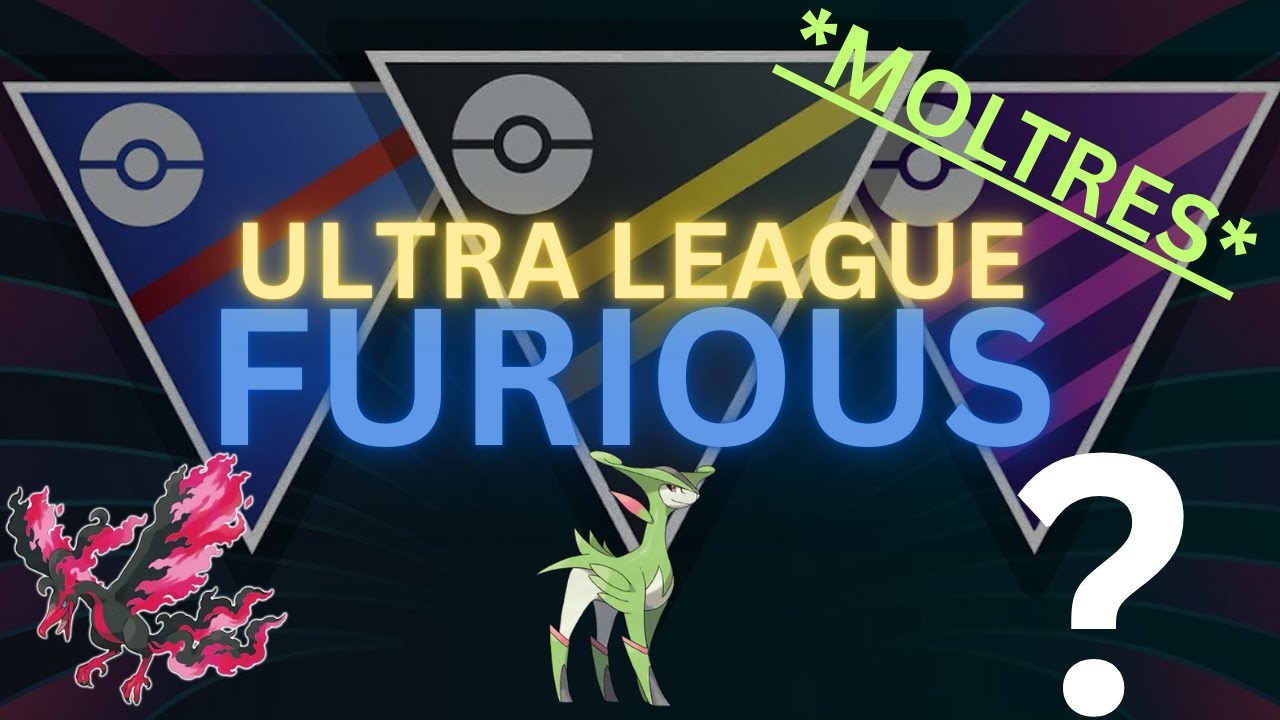 Команда покемонов Молтрес и Виризион из Галарской лиги Ультра в PokemonGo в ярости!