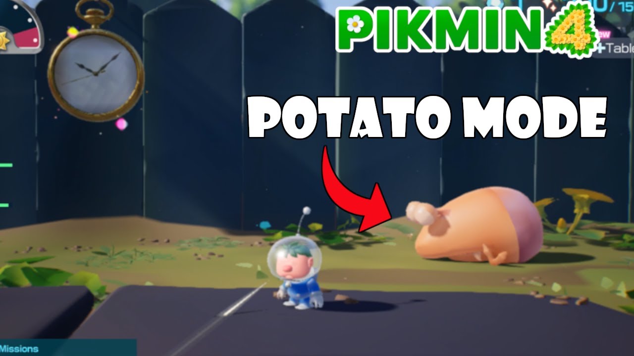 How Ugly Can I Make Pikmin 4? (Pikmin 4 Potato Mode)