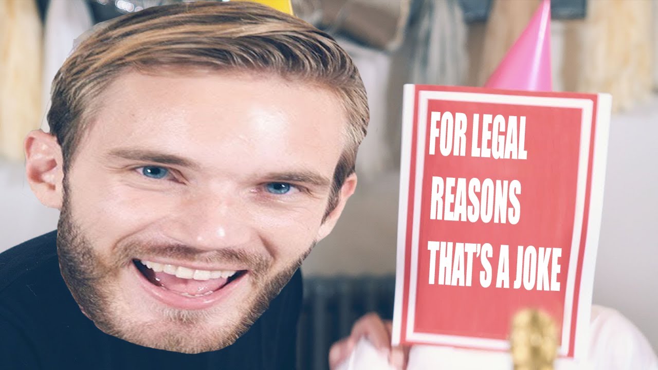 Congratulations but FOR LEGAL REASONS THAT'S A JOKE