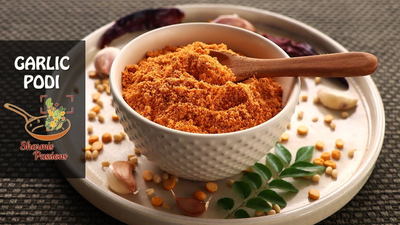 Garlic Podi Recipe (Poondu Podi)