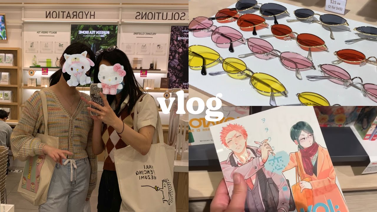 a weekly vlog 🥟  last day of school, time with family & friends post-exams, kpop fashion haul